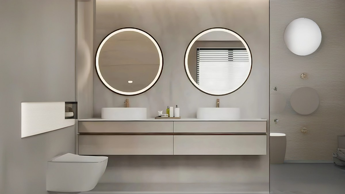 HighQLO® Double Sink Vanity