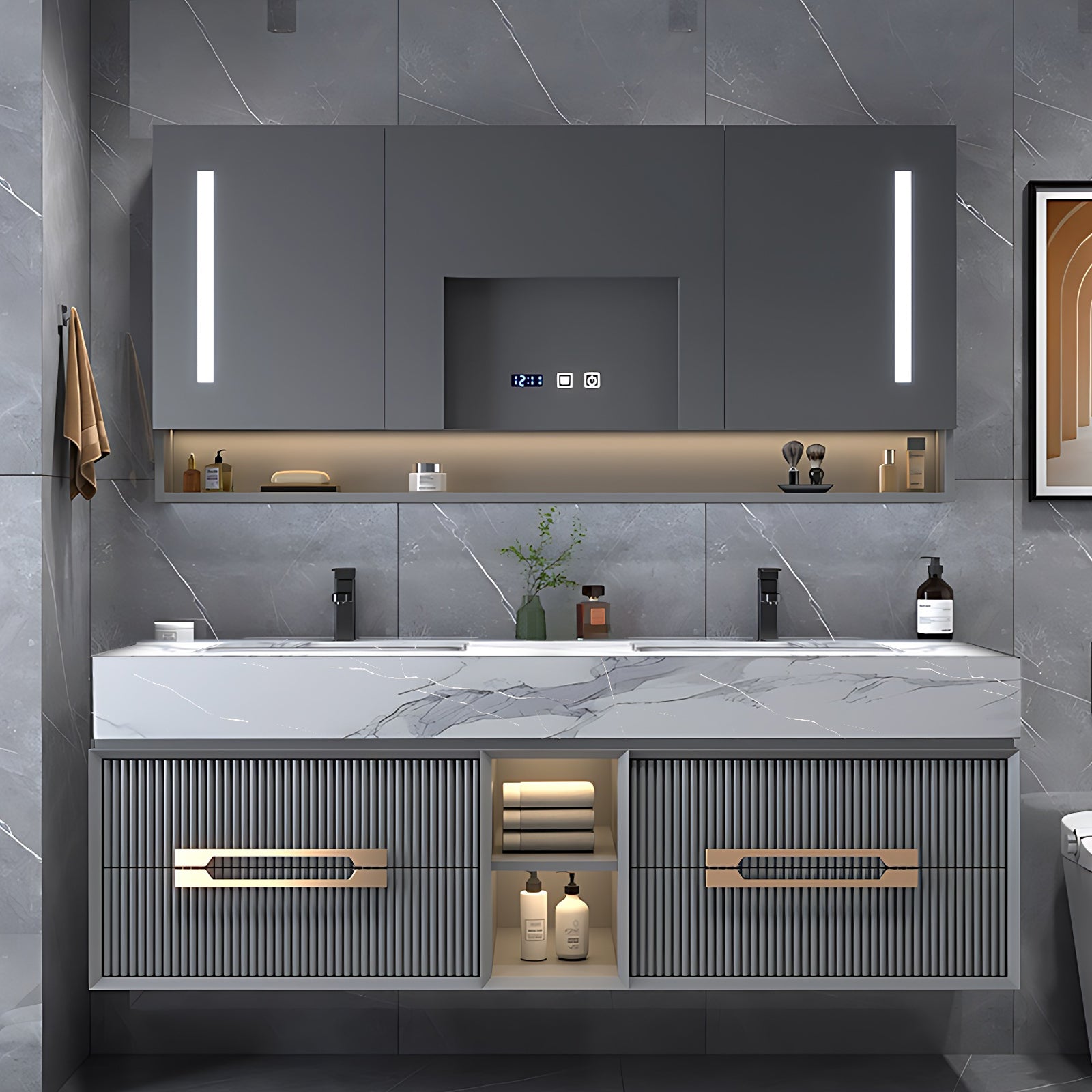78 Bathroom Vanity Cabinet 78 Inch Wide Bathroom Vanities At Lowes.com