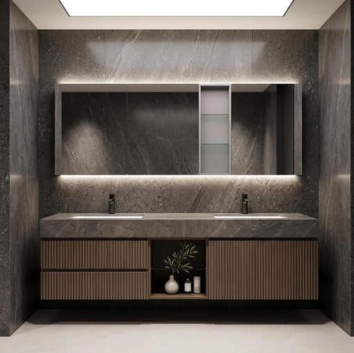 No More Messy Countertops: How to Streamline Your Modern Bathroom Vanity