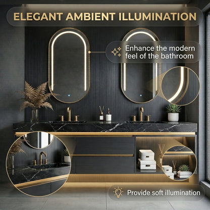 84'' Modern Bathroom Vanity with Double Sinks Includes Open Storage