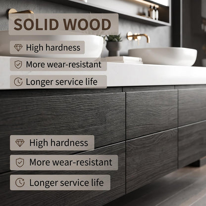 60‘’-96‘’ Bathroom Vanity with Double Sinks Includes 6 Spacious Drawers