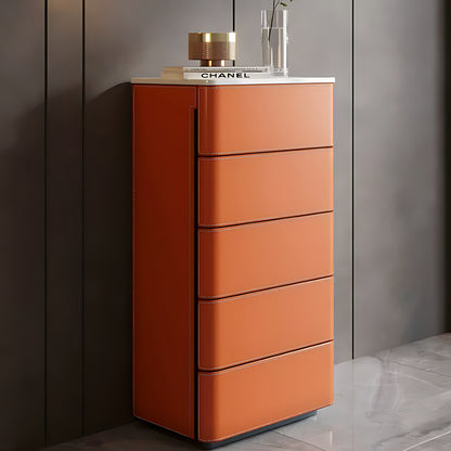 Orange Drawer Dresser Closet Island