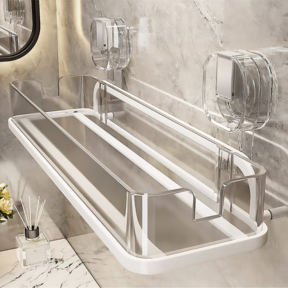 （Can only be shipped together with the bathroom vanity）Suction Cup Storage Rack for Bathroom