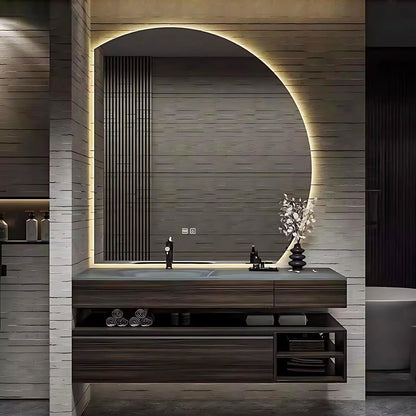 40” – 60” Modern Bathroom Vanity Includes Solid Wood Drawer Storage Cabinet