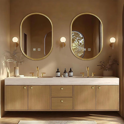 64” - 96” Modern Exquisite Bathroom Vanity Includes Seamless Ceramic Sink