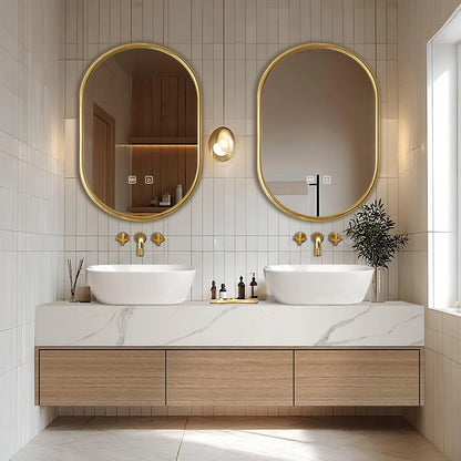 60” – 96” Bathroom Vanity Includes Wood Grain Cabinet & Above Counter Basins