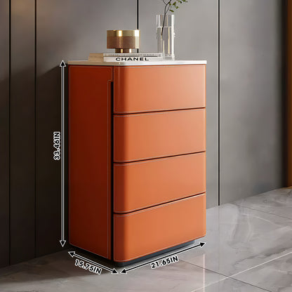Orange Drawer Dresser Closet Island