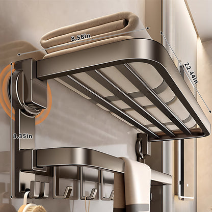 （Can only be shipped together with the bathroom vanity ）No-Drill Suction Cup Towel Shelf