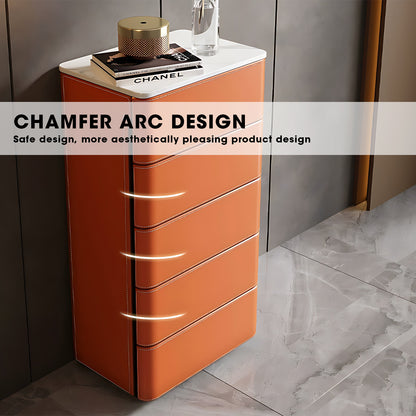 Orange Drawer Dresser Closet Island