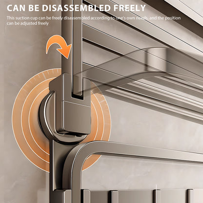 （Can only be shipped together with the bathroom vanity ）No-Drill Suction Cup Towel Shelf