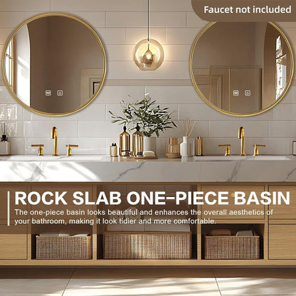 88'' Modern Bathroom Vanity with American Country Style