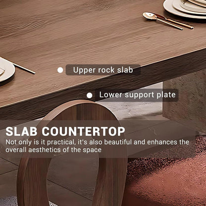 86” - 102” Italian Minimalist Kitchen Island Includes Atmosphere Light (No Chair)