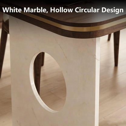 75” Brown Simple Kitchen Island Equipped Socket Setup & Built-in Storage Space