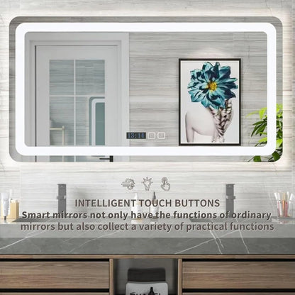 60” - 78” Light Luxury Bathroom Vanity with Hidden Handles and Double Sinks