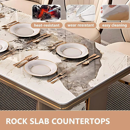 91” - 122” Modern Light Luxury Kitchen Island Includes Visible Storage Design (No Chair)