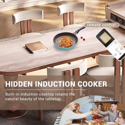 98” - 106” Exquisite Kitchen Island Includes Solid Wood Wind Round Bead Shaped Table Legs (No Chair)