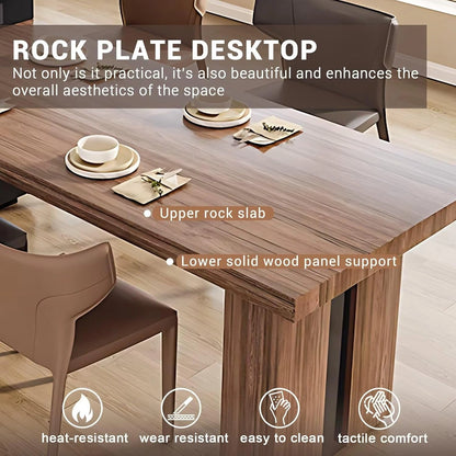 94” - 102” Log Modern Kitchen Island Includes Visualization and Open Storage (No Chair)