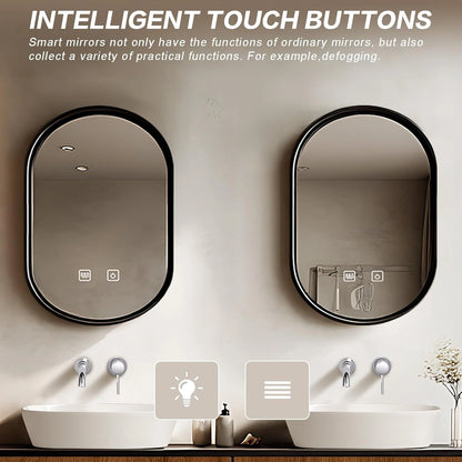 60”- 78” Unique Bathroom Vanity Includes Log Cabinet & Black Frame Mirror