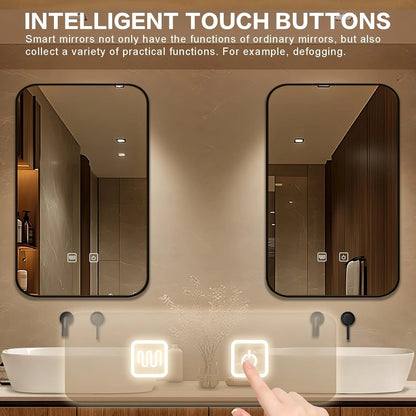 60” - 78” Luxury Bathroom Vanity Includes Two Mirrors & Above Counter Sink