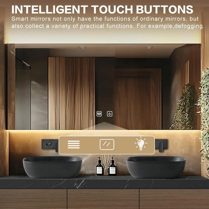 60” - 68” Minimalist Bathroom Vanity Includes Grey Sink & Wood Grain Cabinet