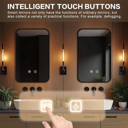 60” - 84” Brown Practical Bathroom Vanity with Black Slate Countertop and Wood Grain Cabinet