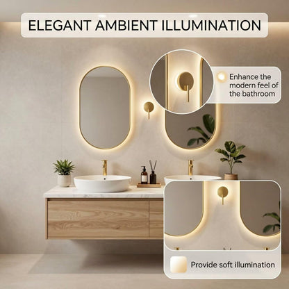 60"-84"Natural Oak Wall-Mounted Vanity with Marble Top & Soft-Close Storage Drawers