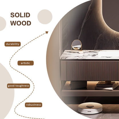 36"- 64" Bathroom Vanity with Wall Mounted Led Oval Mirror and Single Sink