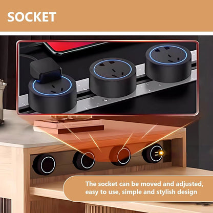 102” - 118” Exquisite Simple Kitchen Island Includes Cylindrical Base