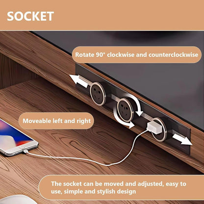 59” Practical Natural Kitchen Island Includes Extra Independent Island