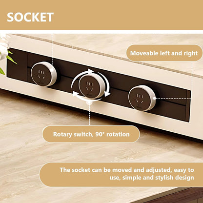 66” - 82” Modern Log Kitchen Island with Extendable Table Includes Unique Table Leg (No Chair)