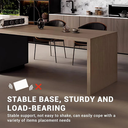 86” - 109” Minimalist Kitchen Island Includes A Tabletop with Patterns (No Chair)