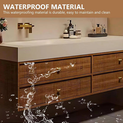44” – 72” Exquisite Bathroom Vanity with LED Smart Defog Mirror and Integrated Basin