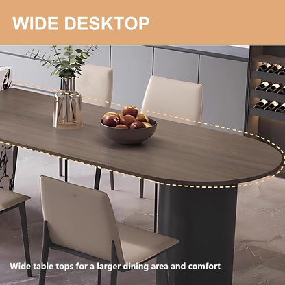 87” - 98” Modern White Kitchen Island Includes Open Lattice & Track Socket (No Chair)