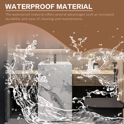 52"- 72" Freestanding Single Sink With Smart Led Mirror