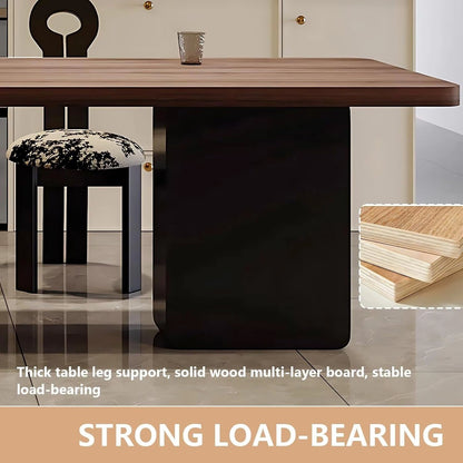 75” – 98” Black Luxury Kitchen Island Includes Unique Texture Tabletop & Glass Door Cabinet (No Chair)