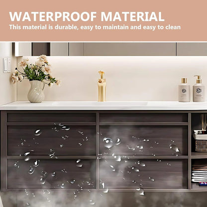 52” - 64” Simple Practical Bathroom Vanity  Includes Medieval Style & Grid Design