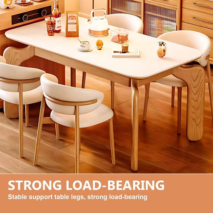 77” - 93” Modern Wood Kitchen Island Includes Pulley Large Cabinet (No Chair)