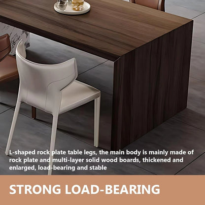 85” - 101” Cozy Elegant Kitchen Island Includes Wood Grain Design (No Chair)