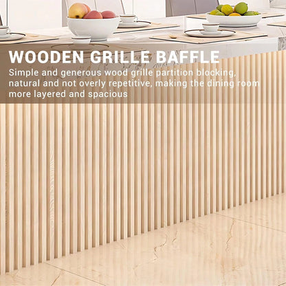 94” - 102" Luxury Exquisite Kitchen Island Includes Brown Striped Panel (No Chair)