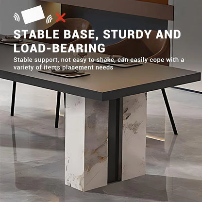 87” - 98” Exquisite Kitchen Island Includes Corner Open Storage Compartment (No Chair)