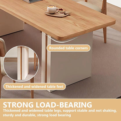 67” - 79” French Exquisite Kitchen Island Includes Thickened Leg & Extendable Dining Table (No Chair)