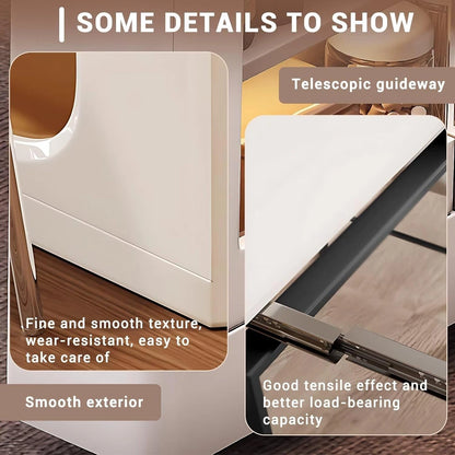 88” White Minimalist Kitchen Island Includes White Extendable Tabletop (No Chair)