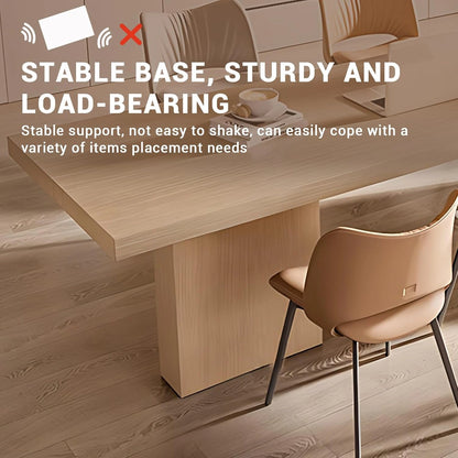 90” - 98” Solid Wood Simple Kitchen Island with Large Storage Capacity (No Chair)