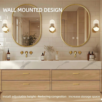 60” - 78” Floating Vanity with Double Sinks Includes Large Drawers