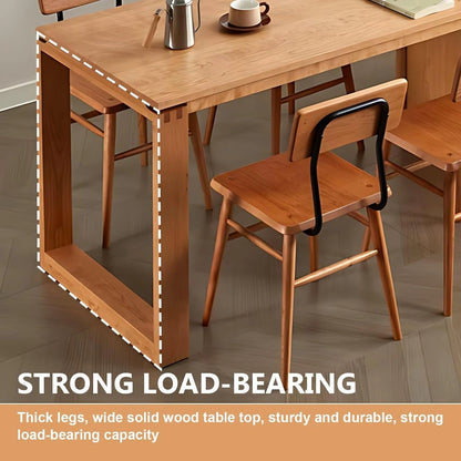 52” - 76” Rustic Log Kitchen Island Includes Slide Rail Socket & Drawers (No Chair)