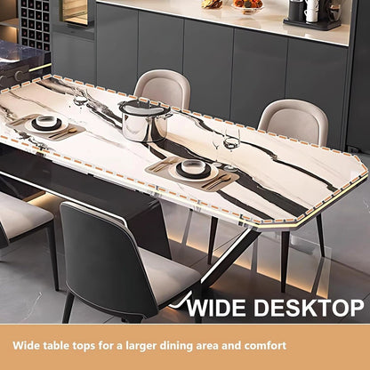 94” - 102” Practical Kitchen Island Includes Unique Base Design & Open Space (No Chair)