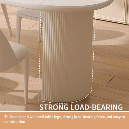 57” – 65” Luxury White Kitchen Island with Storage Includes Glass Door (No Chair)