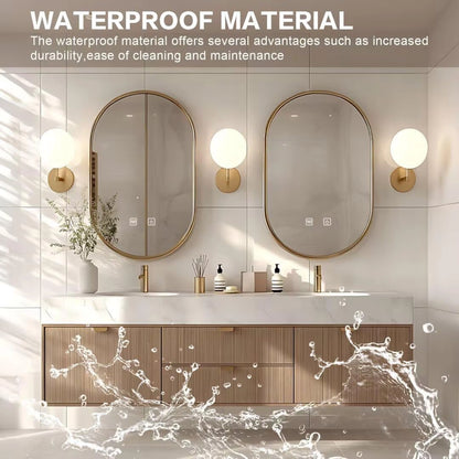 60” - 84” Modern Luxury Bathroom Vanity Includes Vertical Grain Cabinet