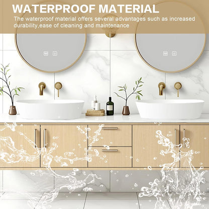 60” - 84” Log Modern Bathroom Vanity Includes Log Cabinet & Drawer Combination Cabinet