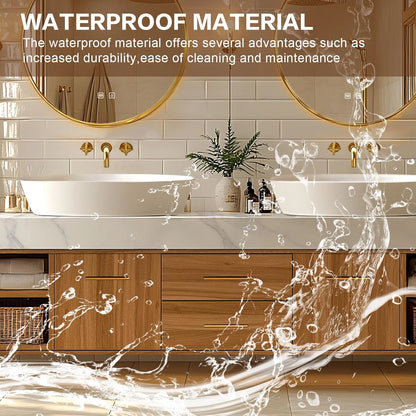 68” - 96” Simple Practical Bathroom Vanities with Exquisite Handle